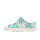 Native Shoes Jefferson Bloom - Shell White/Shell White/Ocean Waves-13100159-2084 C7-Pumpkin Pie Kids Canada