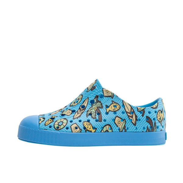 Native Shoes Jefferson - Lagoon Blue/Resting Blue/Beach Day-15111501-4072 C11-Pumpkin Pie Kids Canada