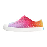 Native Shoes Jefferson - Shell White/Transparent/Rainbow Spray-13111501-9294 C9-Pumpkin Pie Kids Canada