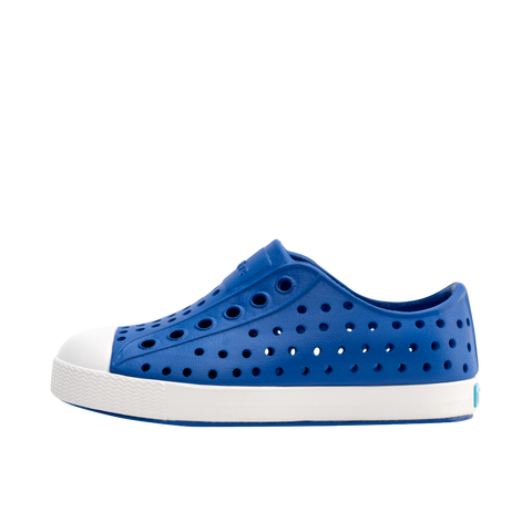 Native Shoes Jefferson - UV Blue/Shell White-Pumpkin Pie Kids Canada