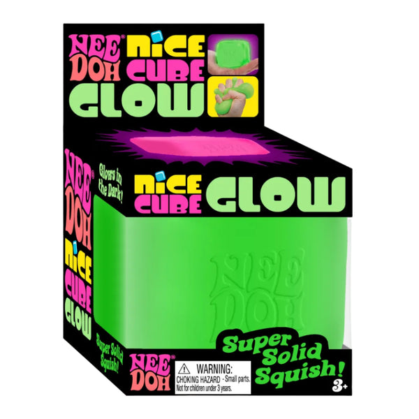 NeeDoh Glow Nice Cube - Assorted