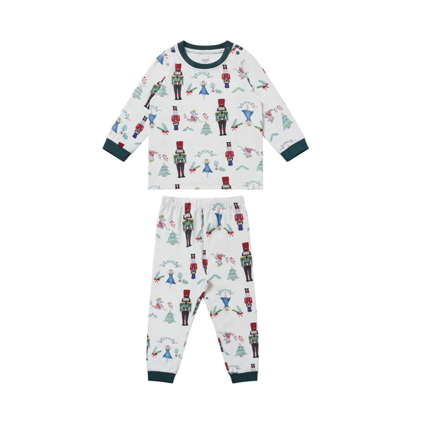 Nest Pajama Set - Nutcracker-ND25F231U01NR 80-Pumpkin Pie Kids Canada