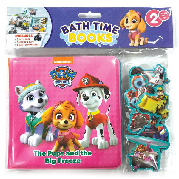 Nick Paw Patrol Girls Bath Time Books-9782764348628-Pumpkin Pie Kids Canada