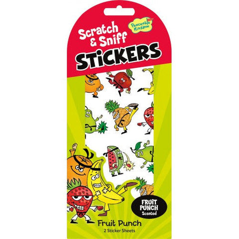 Peaceable Kingdom Stickers - Scratch & Sniff Fruit Punch-Pumpkin Pie Kids Canada