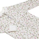 Perlimpinpin 1pc Velvour Pajama - Meadow-VL601-PR 3M-Pumpkin Pie Kids Canada