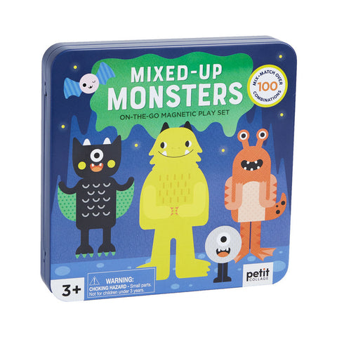 Petit Collage Mix + Match Monsters Magnetic Play-5055923790106-Pumpkin Pie Kids Canada