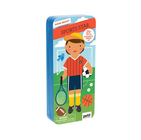 Petit Collage Shine Bright Sports Star Magnetic Playset-0810073343061-Pumpkin Pie Kids Canada
