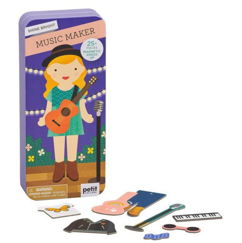 Petit Collage Shine Music Maker Magnetic Playset-Pumpkin Pie Kids Canada