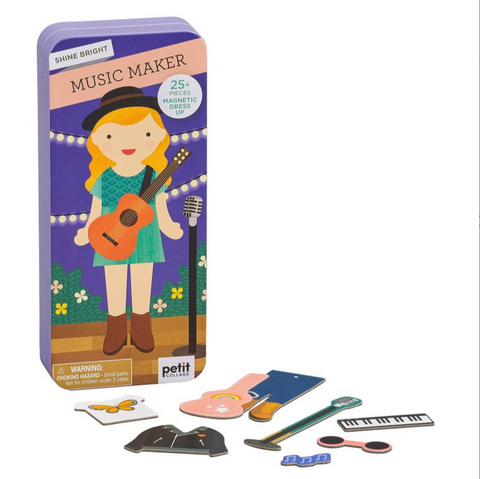 Petit Collage Shine Music Maker Magnetic Playset-Pumpkin Pie Kids Canada