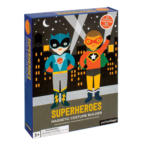 Petit Collage Superheros Magnetic Playset-Pumpkin Pie Kids Canada