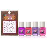 Piggy Paint Nail Polish 4pk - Swirls & Twirl-Pumpkin Pie Kids Canada