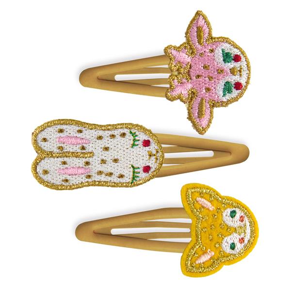 Plume Aube Hair Clips 3pk-Pumpkin Pie Kids Canada