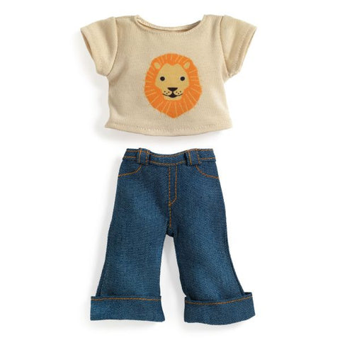 Pomea Clothing Set - Lovely Ivory-Pumpkin Pie Kids Canada