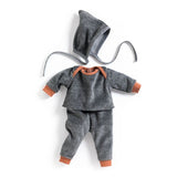 Pomea Clothing Set - Pearl Grey Set-DJ07898-Pumpkin Pie Kids Canada