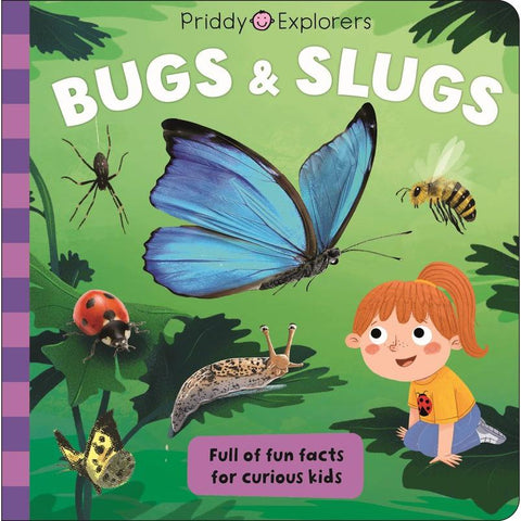 Priddy Explorers Bugs & Slugs Board Book-9781684492947-Pumpkin Pie Kids Canada