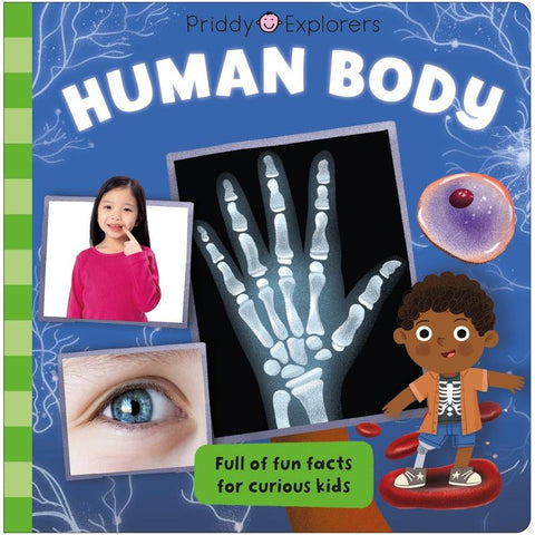Priddy Explorers Human Body Board Book-Pumpkin Pie Kids Canada