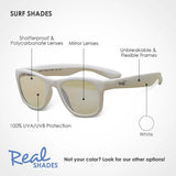 Real Shades Surf Sunglasses - White-Pumpkin Pie Kids Canada