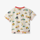 Hatley Tee - Construction-Pumpkin Pie Kids Canada