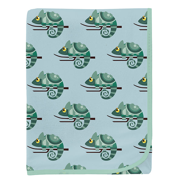 KicKee Pants Bamboo Blanket - Spring Sky Chameleon