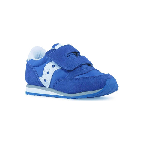 Saucony Baby Jazz HL Sneaker - Blue-Pumpkin Pie Kids Canada