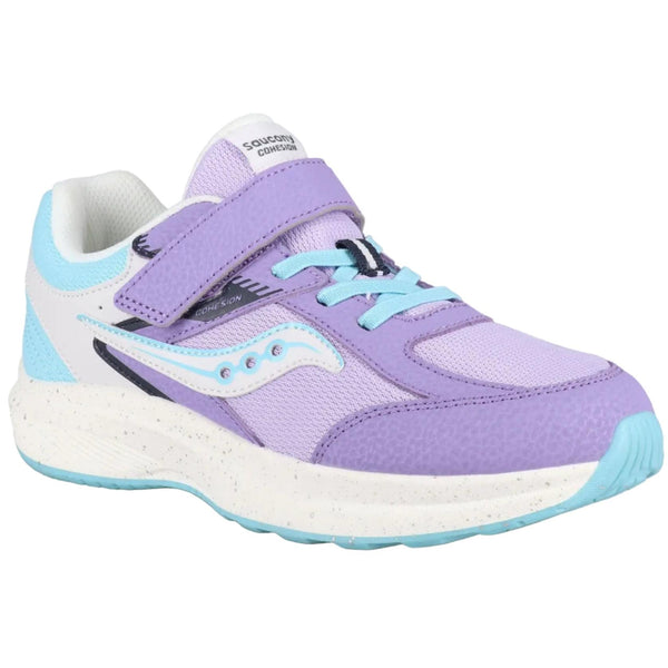 Saucony Cohesion KDZ - Purple-Pumpkin Pie Kids Canada