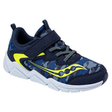 Saucony Flash LE - Navy/Lime-SYF25JJ2 11.5 M-Pumpkin Pie Kids Canada