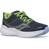 Saucony Kinvara 14 Sneaker - Navy/Green-SK267104 1 M-Pumpkin Pie Kids Canada
