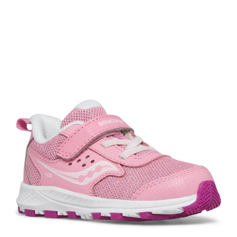 Saucony Ride Jr Sneaker - Pink-SL167810 7 M-Pumpkin Pie Kids Canada