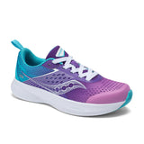 Saucony Ride KDZ Sneaker - Purple-Pumpkin Pie Kids Canada