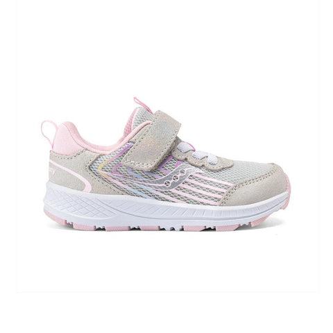 Saucony Wind 3.0 Jr Sneaker - Gold/Rainbow-Pumpkin Pie Kids Canada