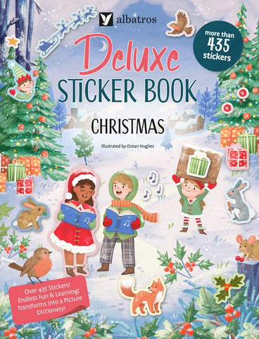 Christmas Deluxe Sticker Book-Pumpkin Pie Kids Canada