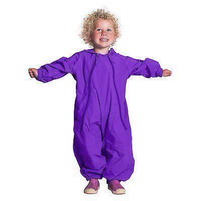 Splashy Kids Rain Pants Purple (100% Waterproof) 
