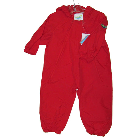 Splashy 1pc Rain Suit - Red-SSI4003R 3-Pumpkin Pie Kids Canada