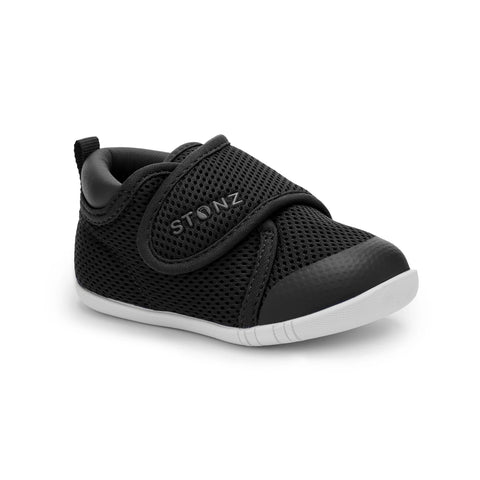 Stonz Cruiser Baby Sneaker - Black-ST010-BK-Pumpkin Pie Kids Canada