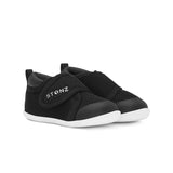 Stonz Cruiser Baby Sneaker - Black-Pumpkin Pie Kids Canada