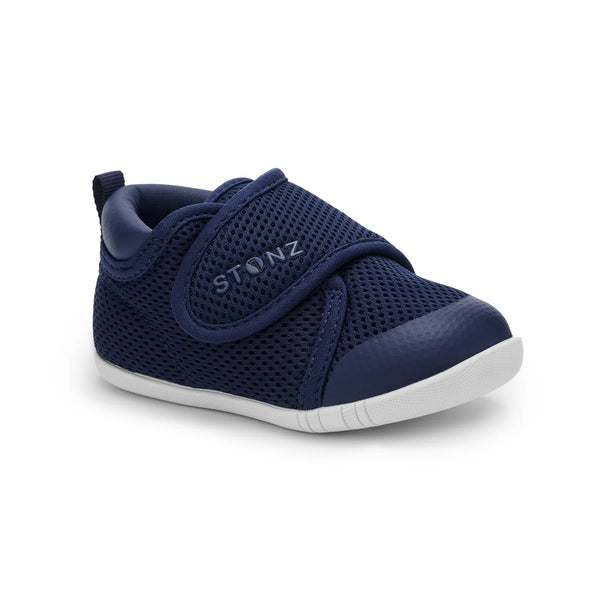 Stonz Cruiser Baby Sneaker - Navy-Pumpkin Pie Kids Canada