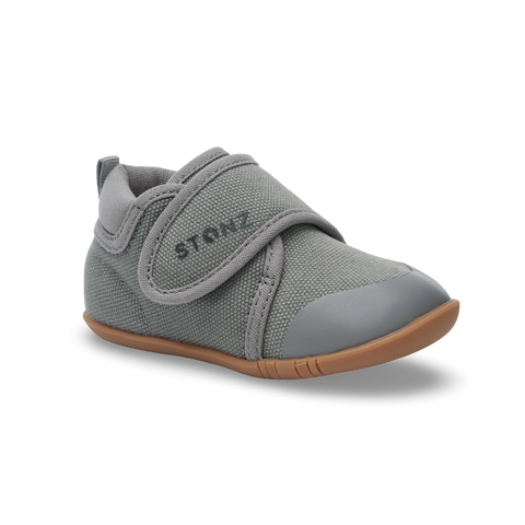 Stonz Cruiser Natural Baby Sneaker - Steel-ST1116-Pumpkin Pie Kids Canada