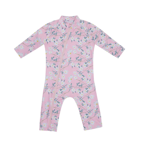 Stonz Sun Suit - Pacific Floral-Pumpkin Pie Kids Canada