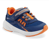 Stride Rite M2P Journey 3.0 Sneaker - Navy-Pumpkin Pie Kids Canada