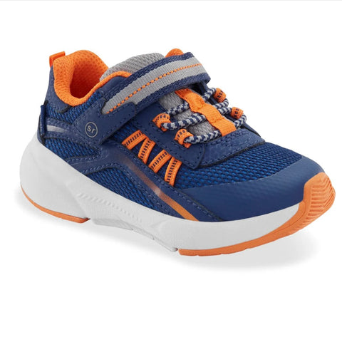 Stride Rite M2P Journey 3.0 Sneaker - Navy-Pumpkin Pie Kids Canada