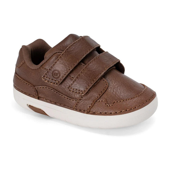 Stride Rite SM Mini Alfredo Sneaker - Brown-BB048901 4 M-Pumpkin Pie Kids Canada