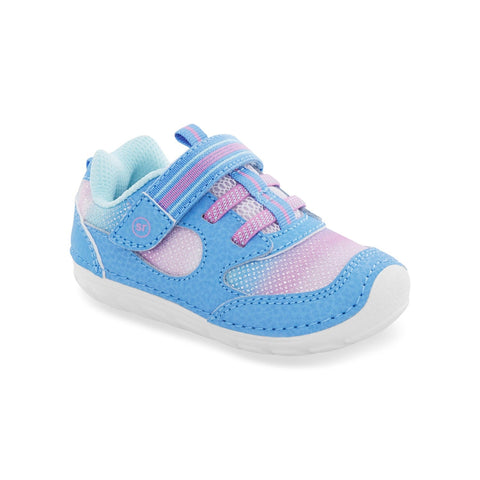 Stride Rite SM Turbo Sneaker - Light Blue-Pumpkin Pie Kids Canada