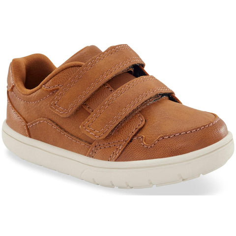 Stride Rite SRT Alfredo Sneaker - Tan-BB044901 6.5 M-Pumpkin Pie Kids Canada