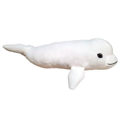 Stuffed Animal House Beluga Whale 15"-Pumpkin Pie Kids Canada