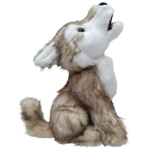 Stuffed Animal House Howling Coyote-CY-01-Pumpkin Pie Kids Canada