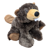 Stuffed Animal House Maplefoot Beaver 7"-MF-04-Pumpkin Pie Kids Canada