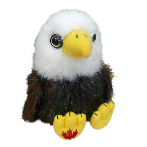 Stuffed Animal House Maplefoot Eagle 4.5"-BB-10-Pumpkin Pie Kids Canada