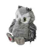 Stuffed Animal House Maplefoot Grey Owl 4.5"-BB-11-Pumpkin Pie Kids Canada