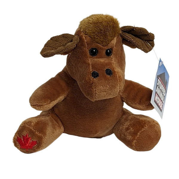 Stuffed Animal House Maplefoot Moose 5"-Pumpkin Pie Kids Canada