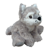 Stuffed Animal House Maplefoot Wolf 7"-MF-10-Pumpkin Pie Kids Canada